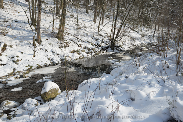 la Hoàgne en hiver